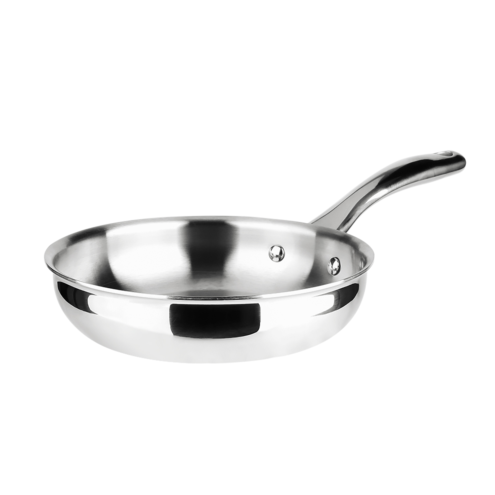 Duxtop 8 inch Stainless Steel Frying Pan, Whole-Clad Tri-Ply Stir