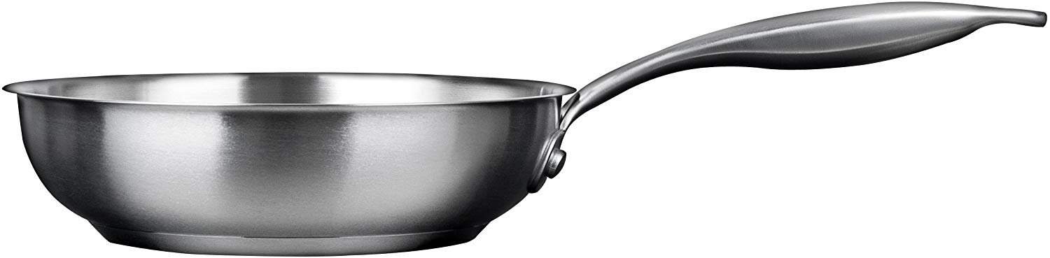 Induction Ready Cookware with Impact-bonded Technology 9.5 Inches Duxtop Professional Stainless Steel Fry Pan Induction Ready Cookware with Impact-bonded Technology 9.5 Inches Duxtop Professional Stainless Steel Fry Pan