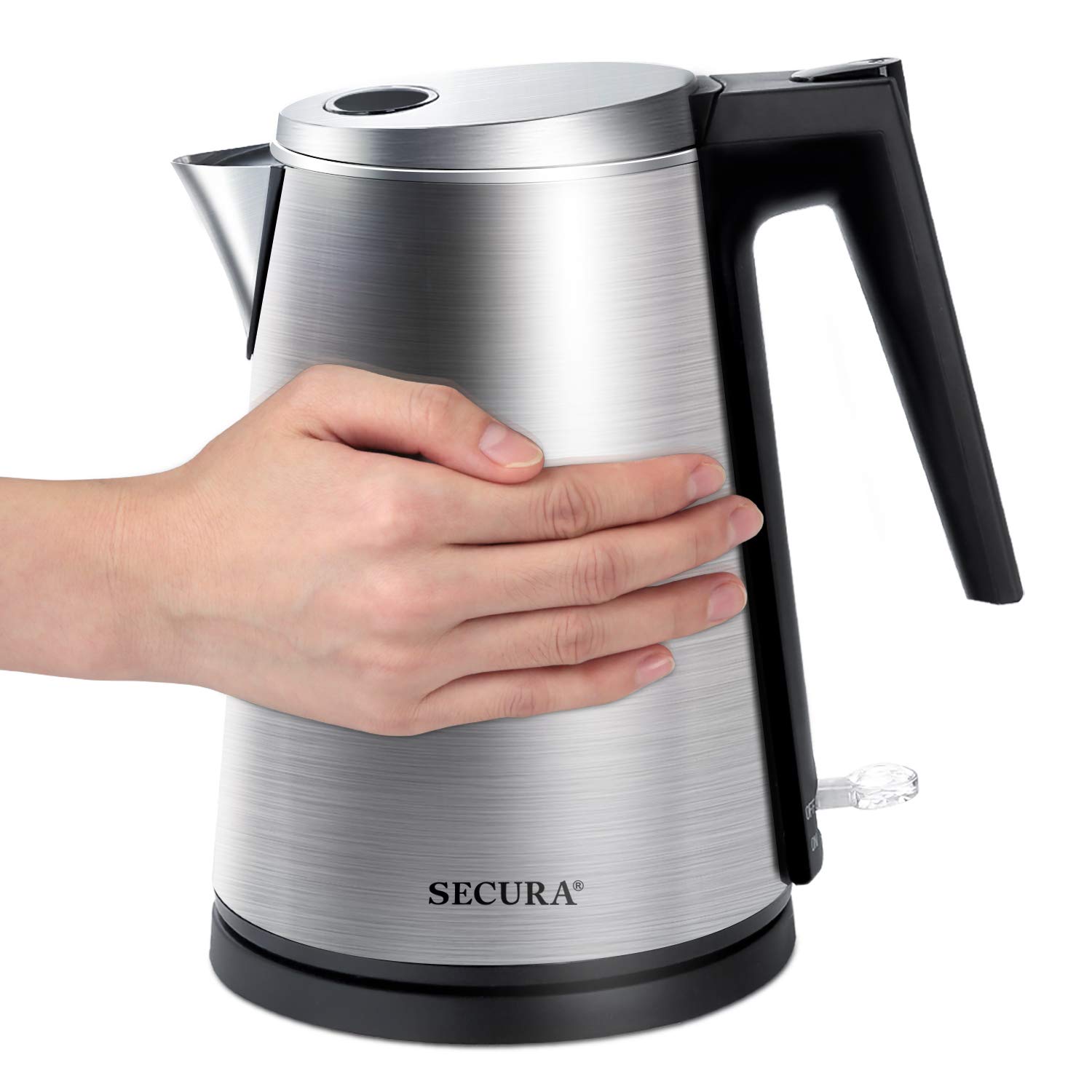 Electric Kettle 2L - Save Big on Stainless Steel Double Wall