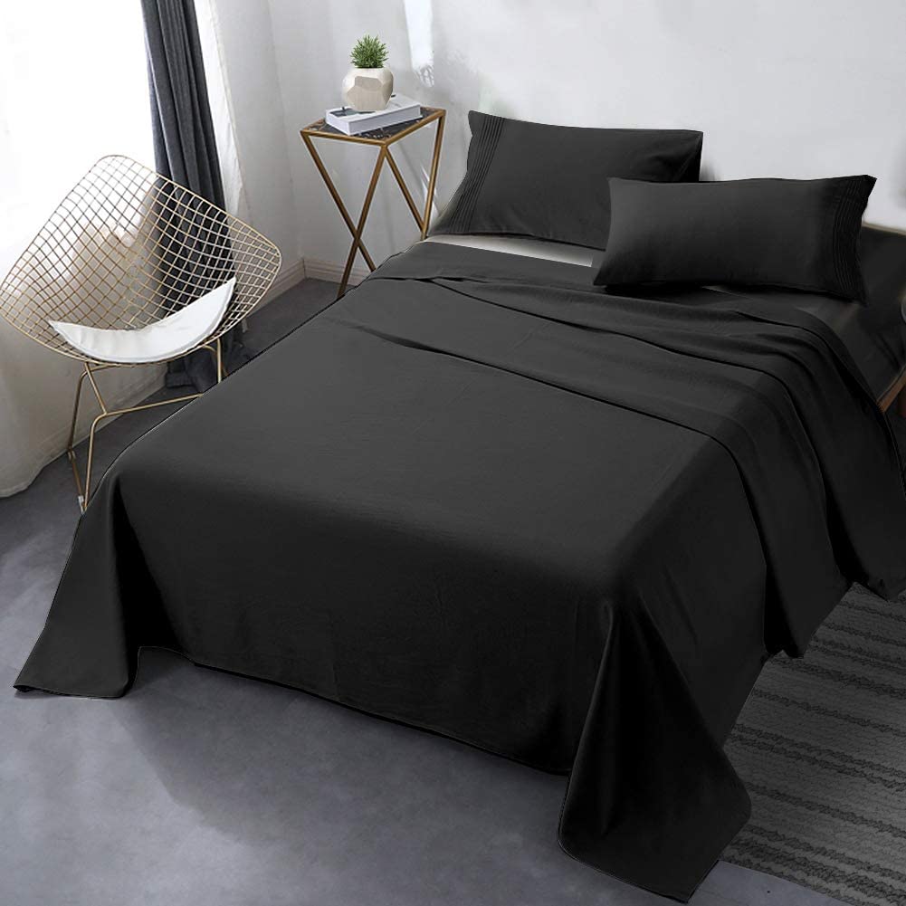 Queen Size Bed Sheets - Breathable Luxury Sheets with Full Elastic & Secure  Corner Straps Built In - 1800 Supreme Collection Extra Soft Deep Pocket