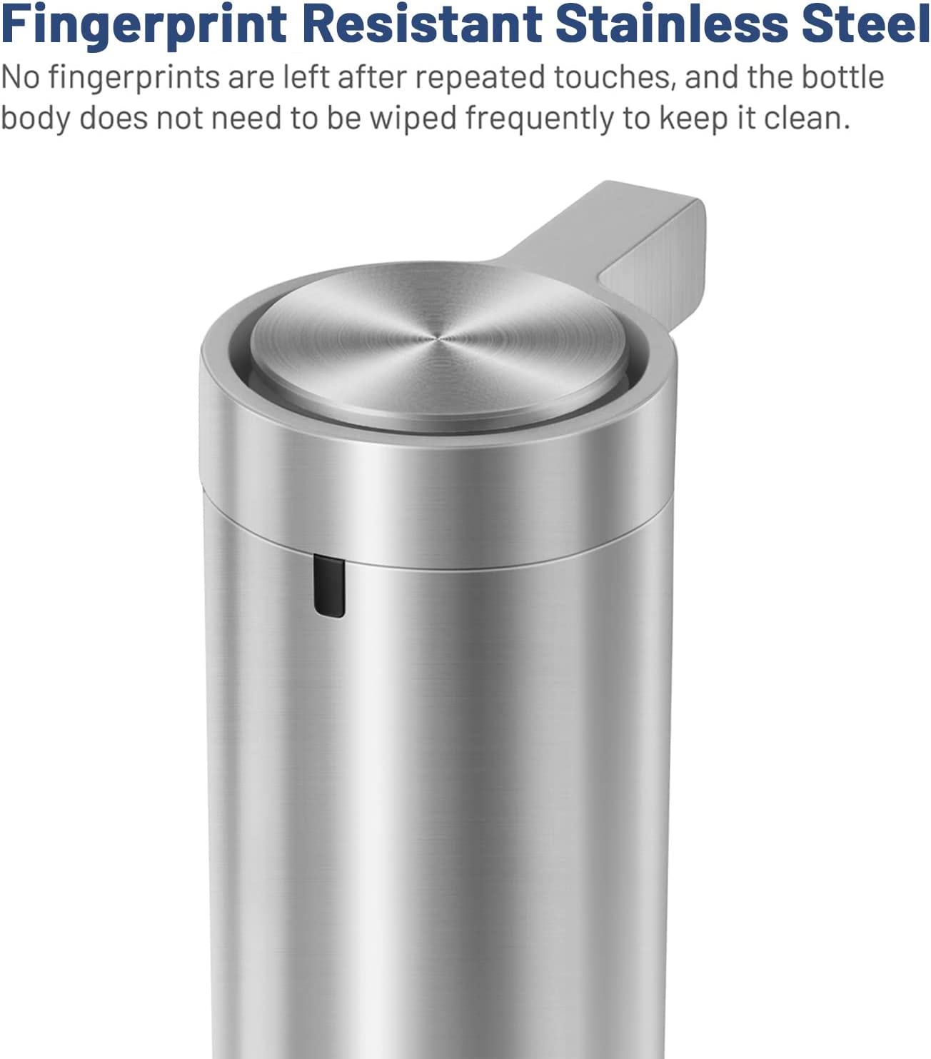 Secura Automatic Soap Dispenser, 9 oz/270ml Stainless Steel Touchless Soap Dispenser, Hand