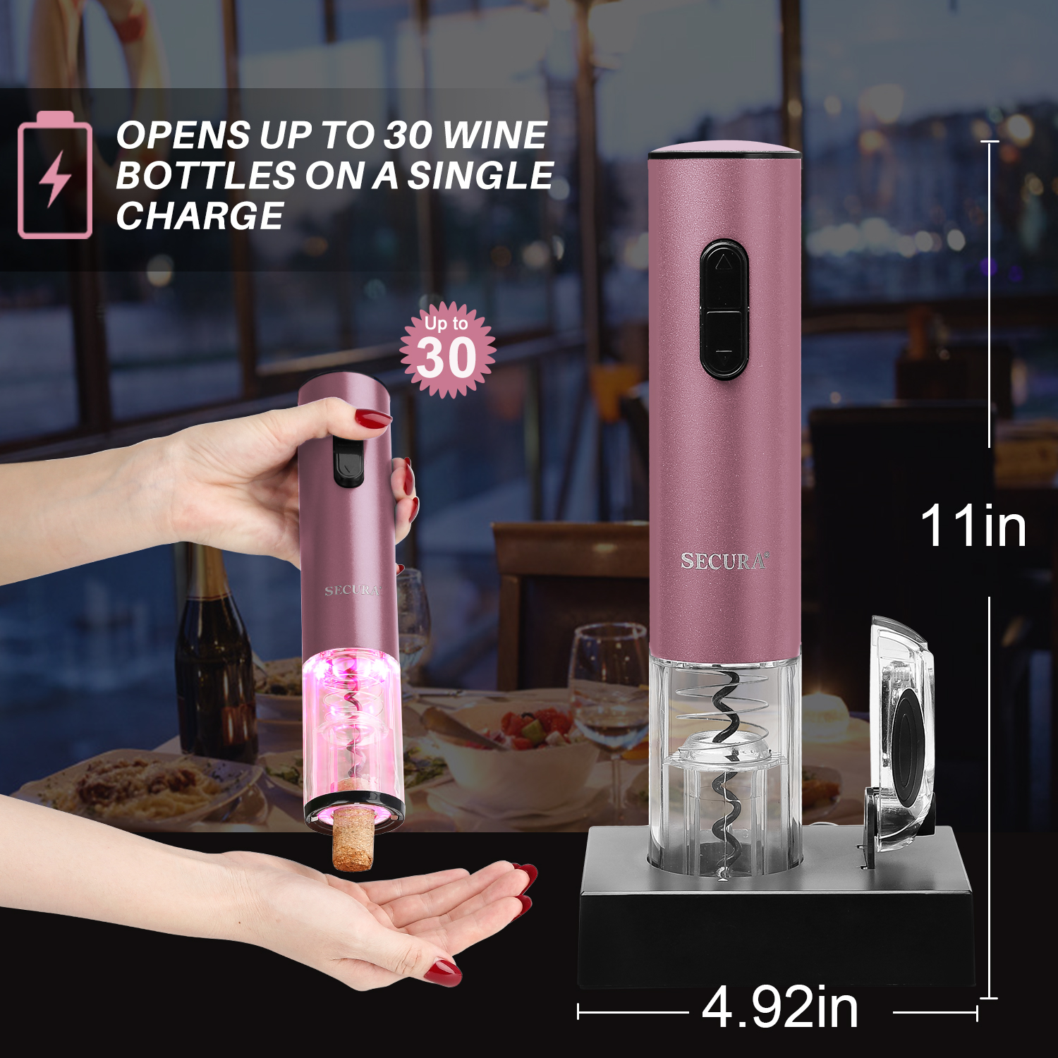 The Secura Electric Wine Bottle Opener, Reviewed