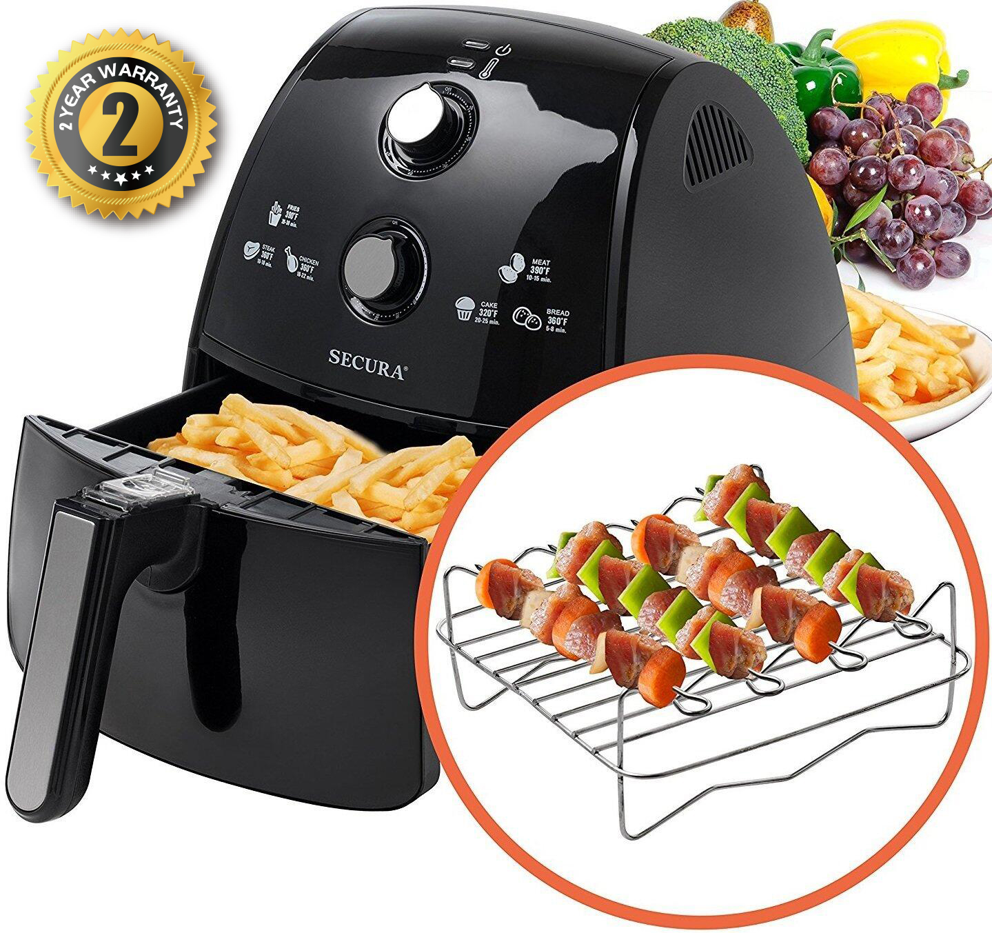secure air fryer review