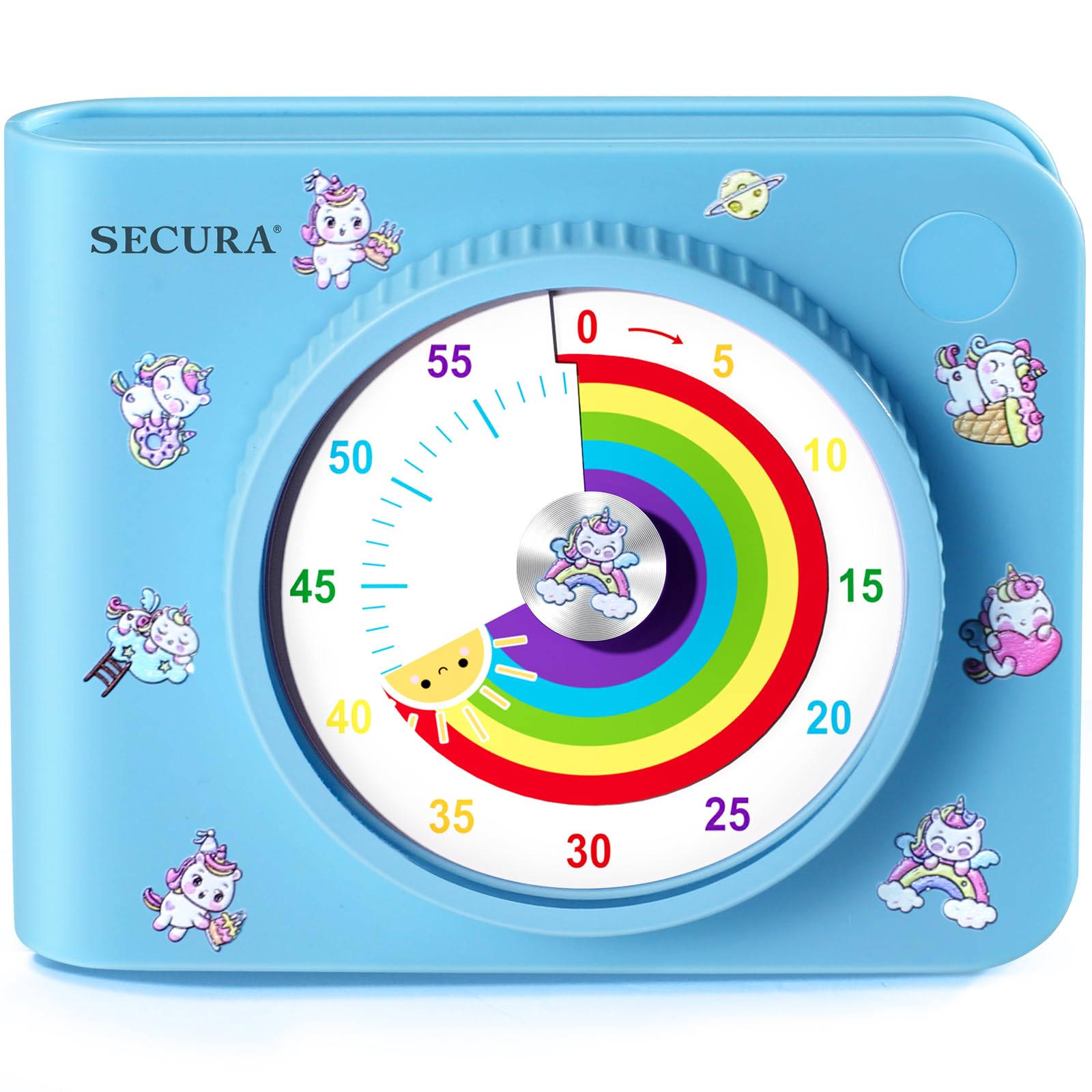Secura 60-Minute Visual Timer for Kids & Adults – Rainbow Classroom ...