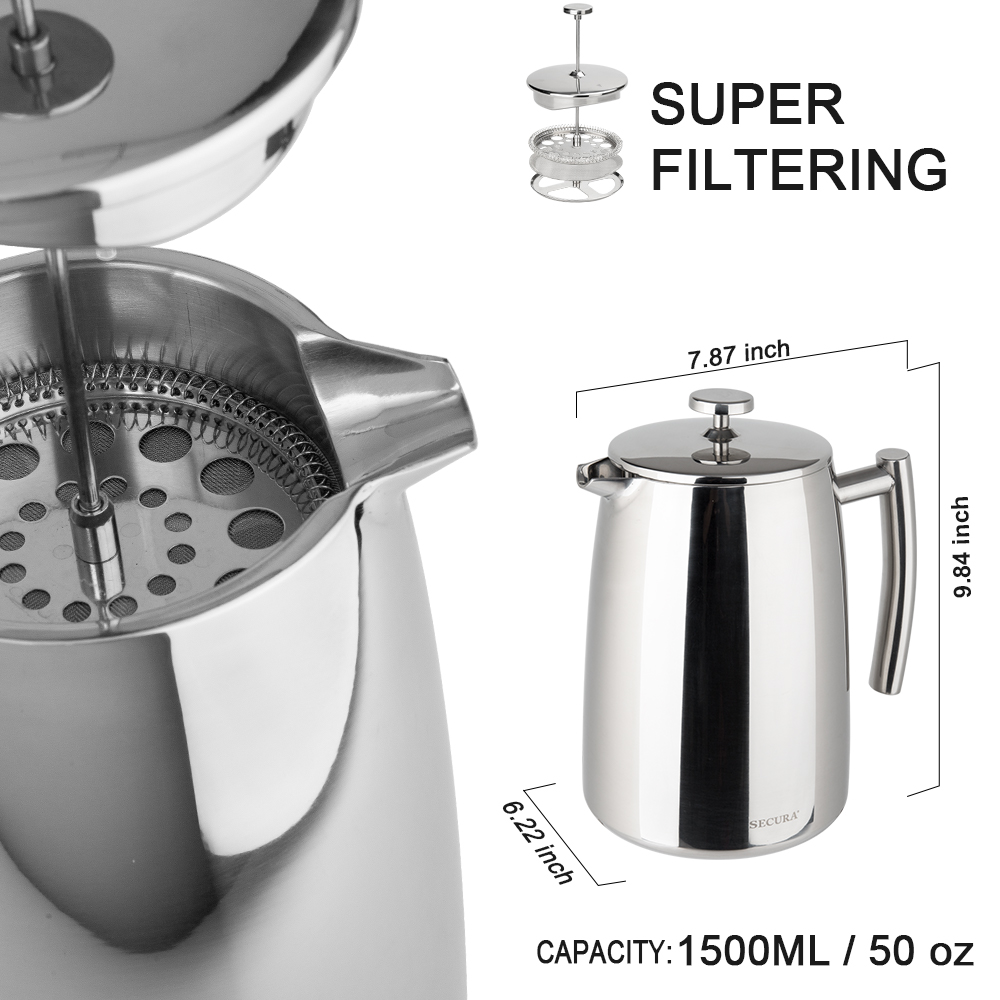 How To Put A French Press Coffee Maker Together / French Press vs. Drip