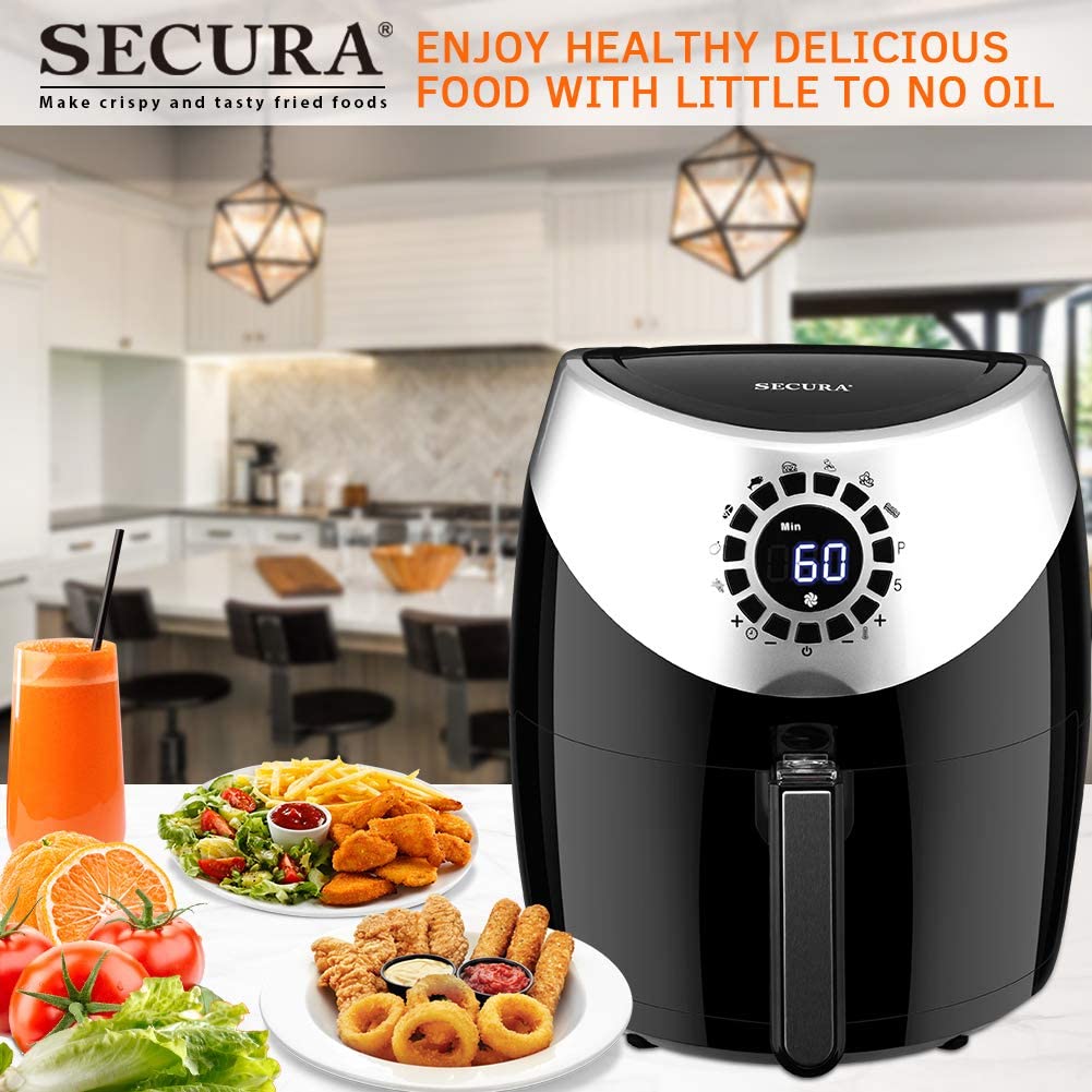 Secura Electric Hot Air Fryer atelieryuwa.ciao.jp