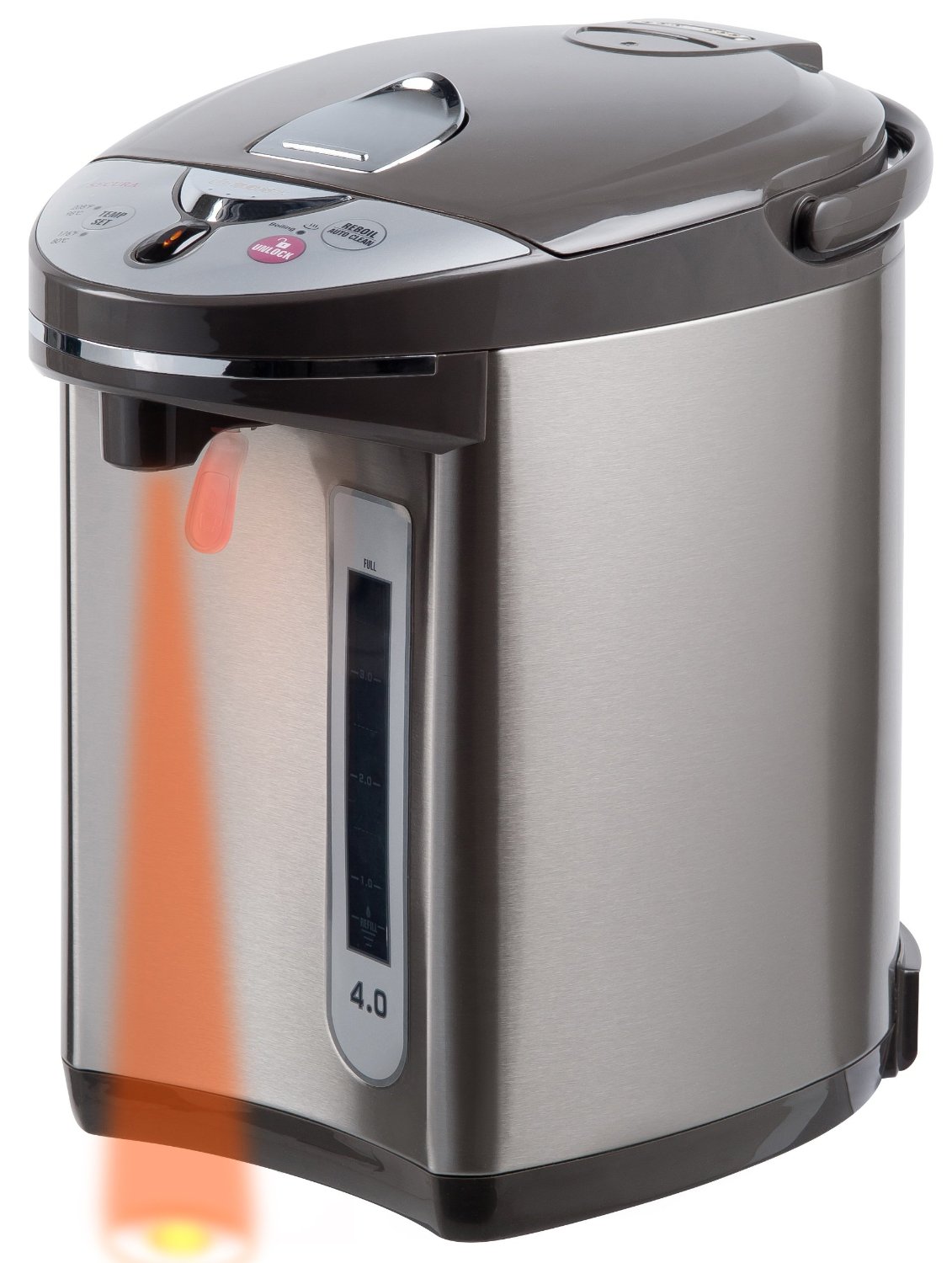 4Quart Electric Water Boiler and Warmer SWB42G The Secura