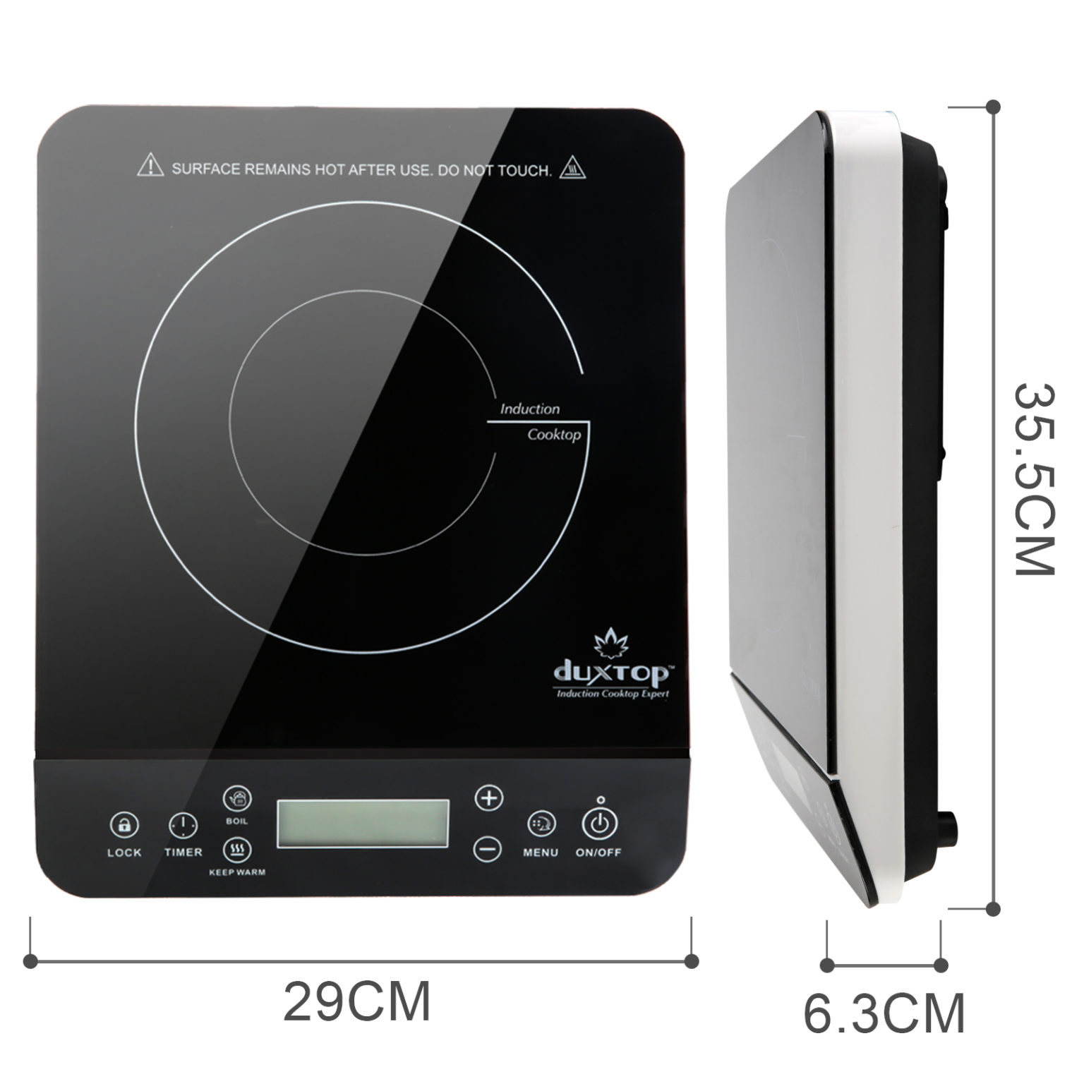 Duxtop Portable Induction Cooktop, Countertop Burner Induction Hot