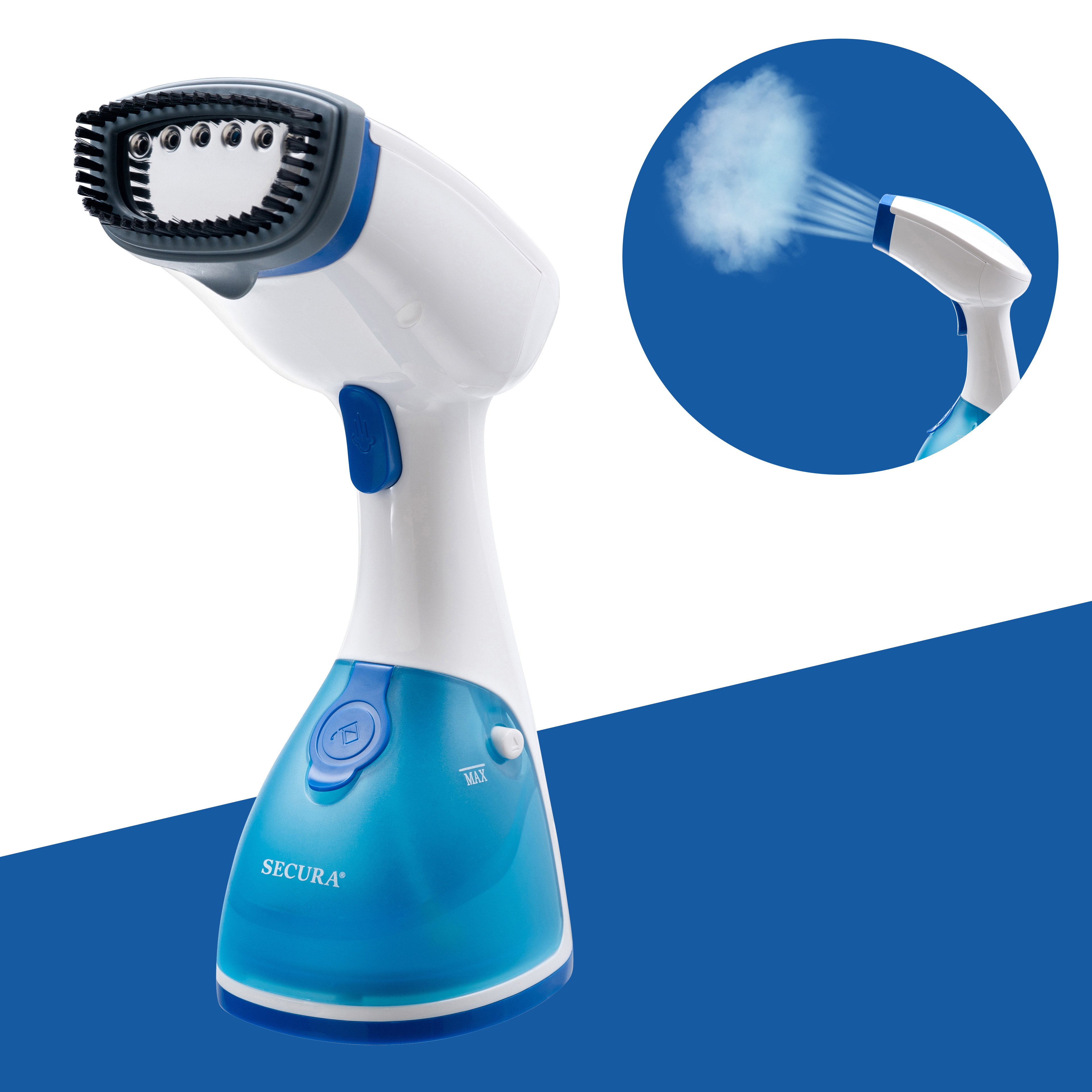 Garment Steamer for Clothes Wrinkle Remover Powerful Portable Hand-held 