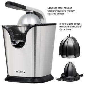 GS-405Y Secura Citrus Press Juicer