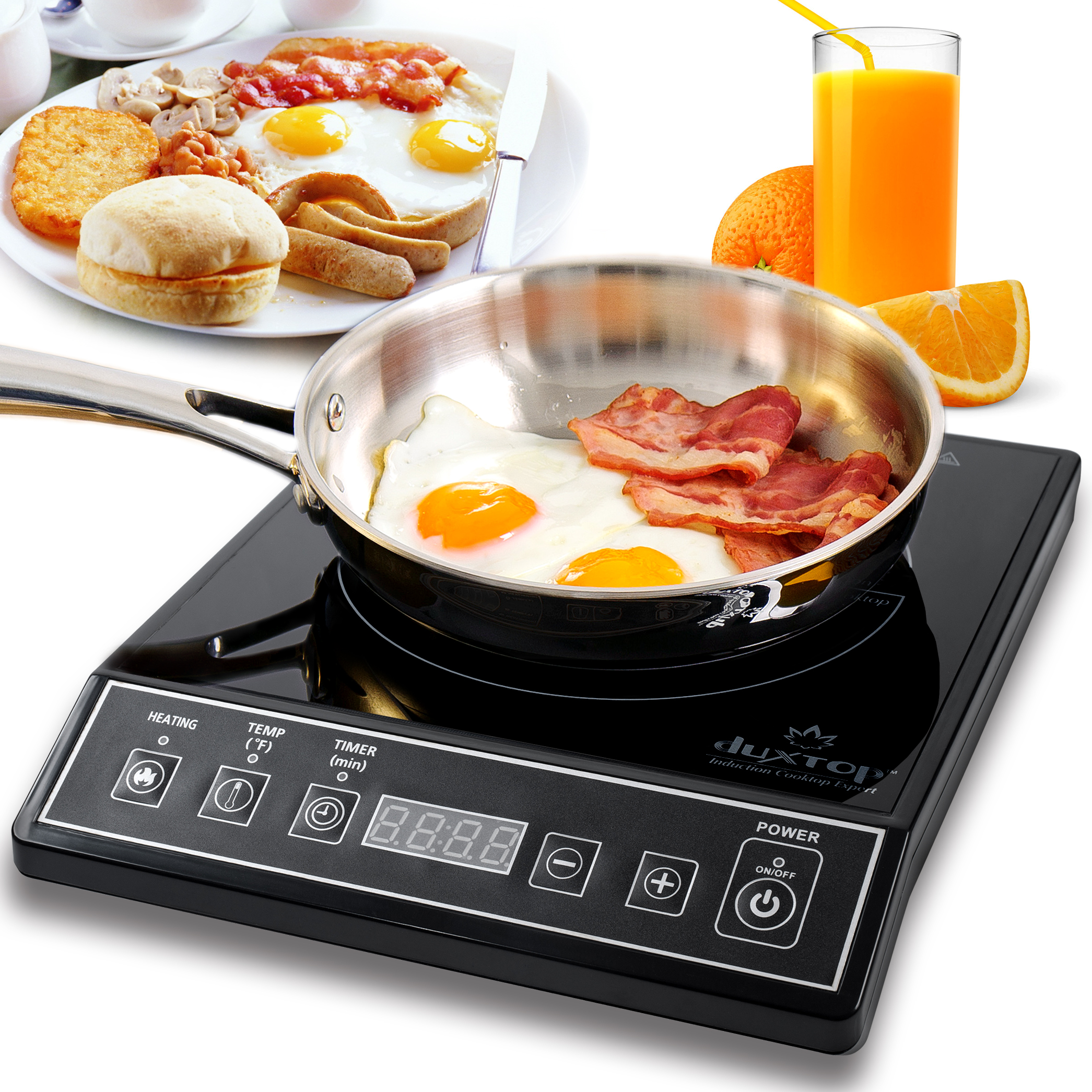 Duxtop Portable Induction Cooktop Countertop Burner Induction Hot Plat  Portable Cooktop With 2 Electric Stove Burner For Cooking - AliExpress