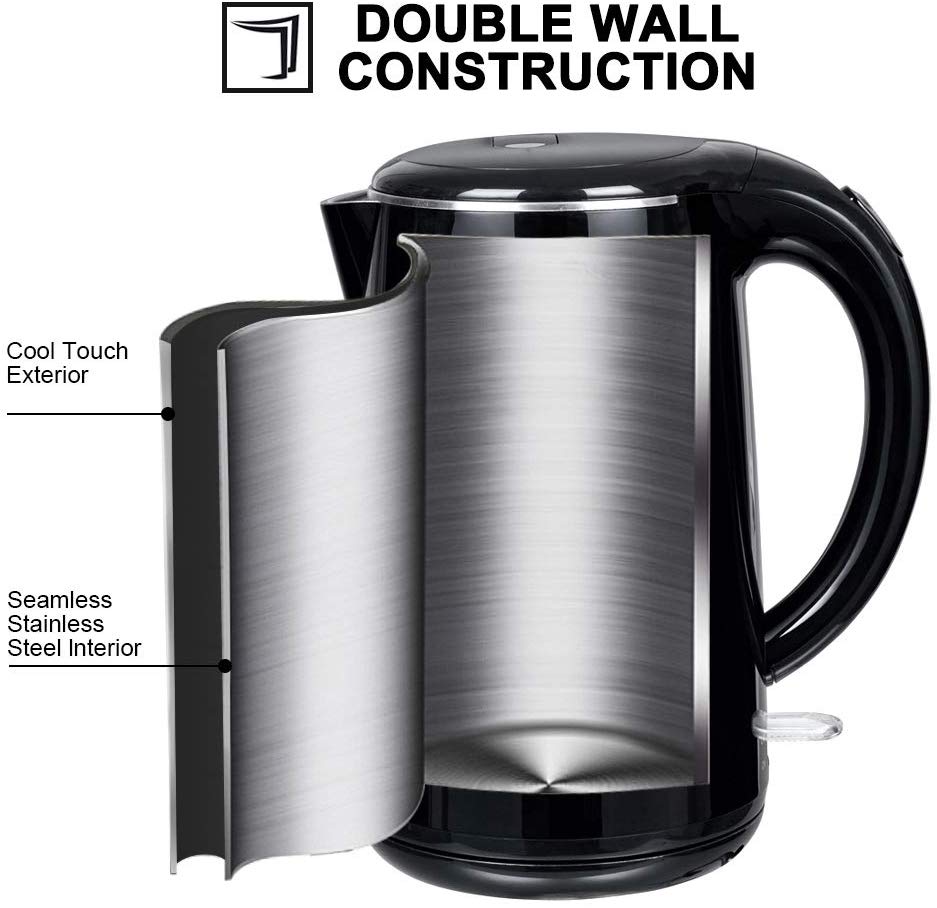 Secura the Original Stainless Steel electric kettle SWK-1701DB review ⋆ hot  water