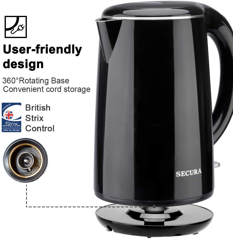 secura stainless steel kettle